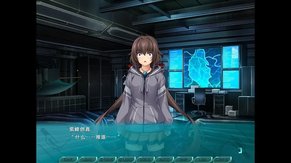 光翼战姬全系列：紫峰创真在室内的着装对白与阅读底栏