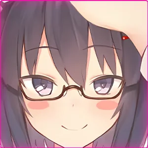 戴眼镜的七狐角色头像