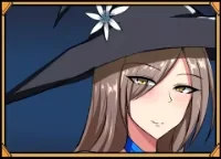 戴着宽檐魔法帽的亚莉亚头像